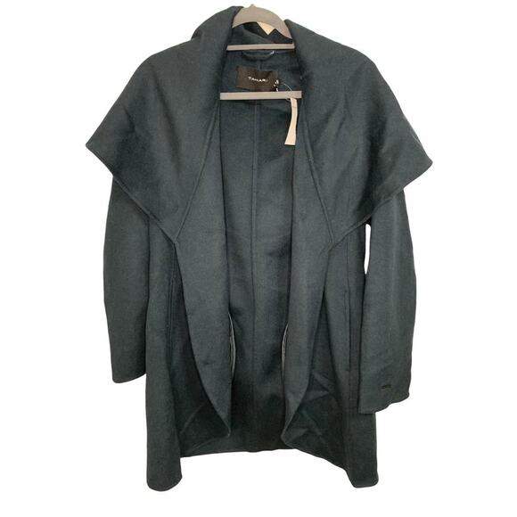 Tahari Riley Crepe Drape Jacket in Teal Medium‎ NEW $250 - Picture 1 of 7